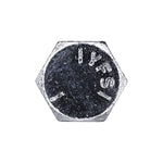 1/4"-20x2" Hex Head Grade 5 Cap Screw, Zinc Chromate