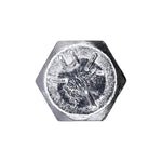 1/4"-20x3" Hex Head Grade 5 Cap Screw, Zinc Chromate