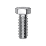 3/8"-16x1" Hex Head Grade 5 Cap Screw, Zinc Chromate