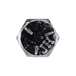 3/8"-16x3" Hex Head Grade 5 Cap Screw, Zinc Chromate