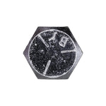 7/16"-14x1" Hex Head Grade 5 Cap Screw, Zinc Chromate