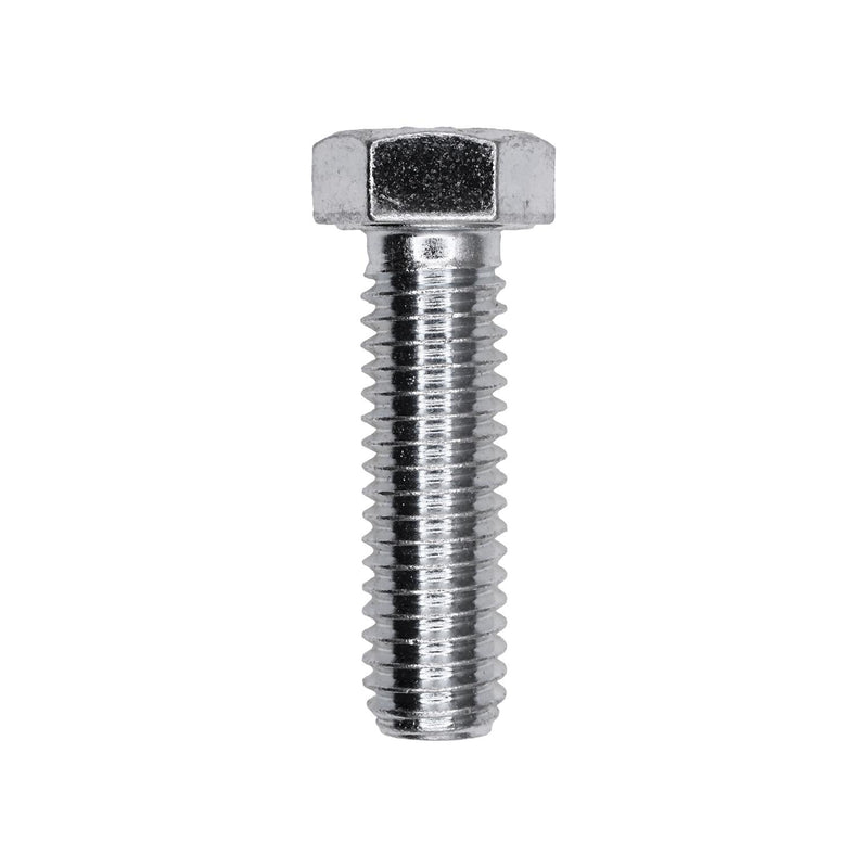 7/16"-14x1-1/2" Hex Head Grade 5 Cap Screw, Zinc Chromate