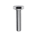 1/4"-28x1" Hex Head Grade 5 Cap Screw, Zinc Chromate