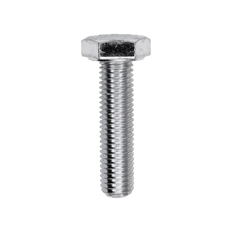 1/4"-28x1" Hex Head Grade 5 Cap Screw, Zinc Chromate