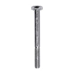 1/4"-28x2-1/2" Hex Head Grade 5 Cap Screw, Zinc Chromate