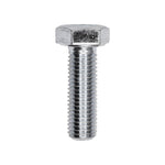 5/16"-24x1" Hex Head Grade 5 Cap Screw, Zinc Chromate