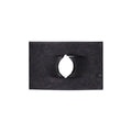#8 Flat Nut, Phosphate, 13/32" Width