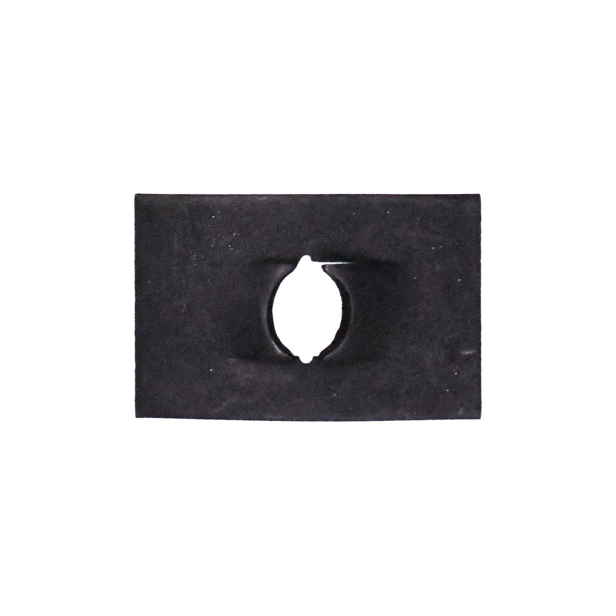 #8 Flat Nut, Phosphate, 13/32" Width
