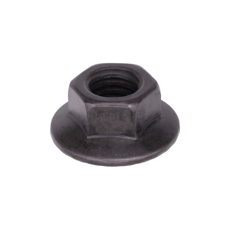 3/8"-16 Spin Lock Nut with Serrated, Black Phosphate
