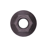 3/8"-16 Spin Lock Nut with Serrated, Black Phosphate
