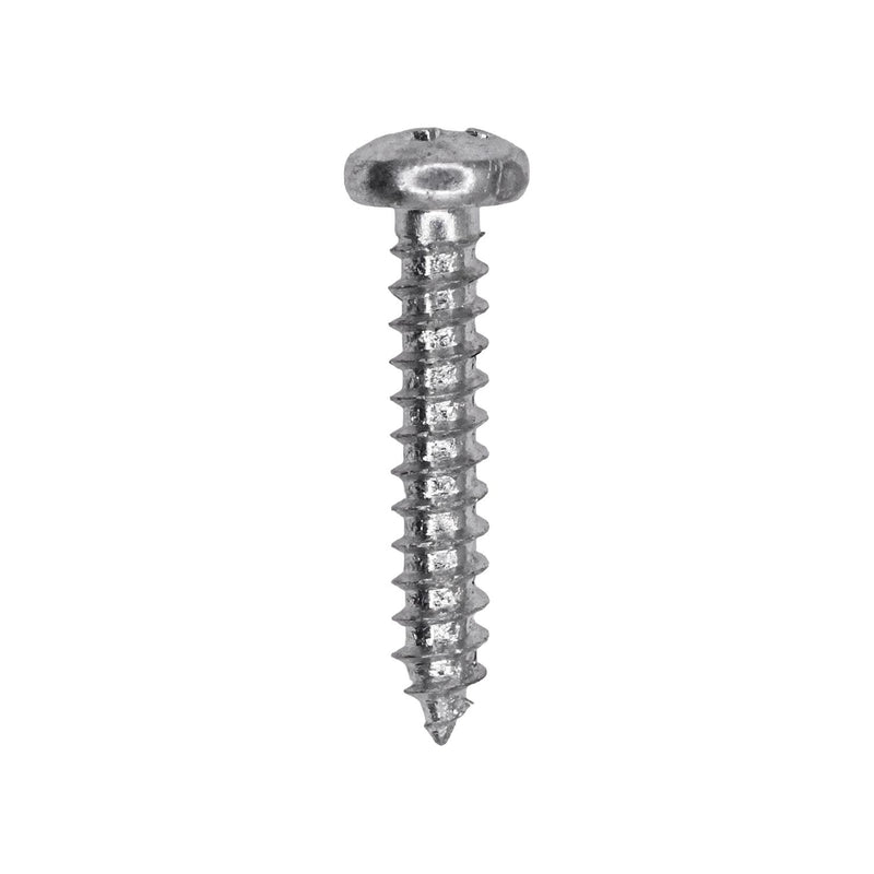 #4x5/8" Phillips Pan Head Tapping Screw, Type A/AB, Zinc