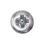 #4x5/8" Phillips Pan Head Tapping Screw, Type A/AB, Zinc