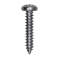 #8x7/8" Phillips Pan Head Tapping Screw, Type A/AB, Zinc
