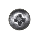 #10x7/8" Phillips Pan Head Tapping Screw, Type A/AB, Zinc