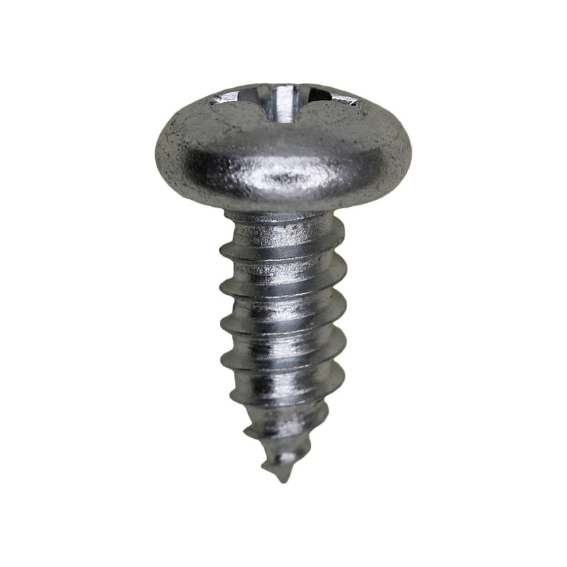 #14x5/8" Phillips Pan Head Tapping Screw, Type A/AB, Zinc