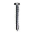 #14x2" Phillips Pan Head Tapping Screw, Type A/AB, Zinc