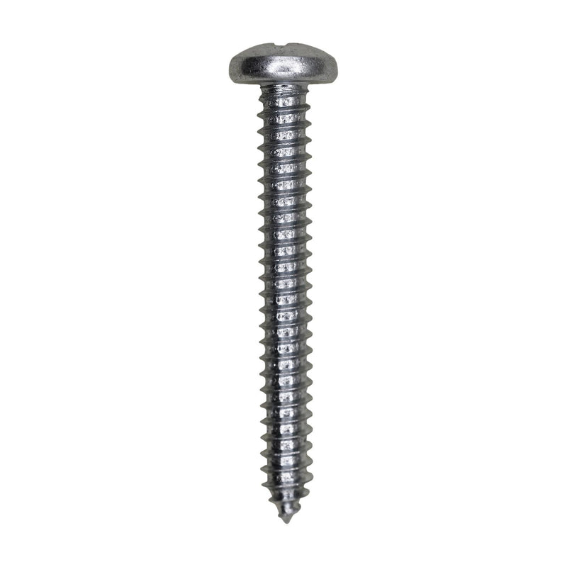 #14x2" Phillips Pan Head Tapping Screw, Type A/AB, Zinc