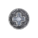 #4x1/4" Phillips Flat Head Tapping Screw, Type AB, Zinc