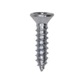 #4x1/2" Phillips Flat Head Tapping Screw, Type AB, Zinc