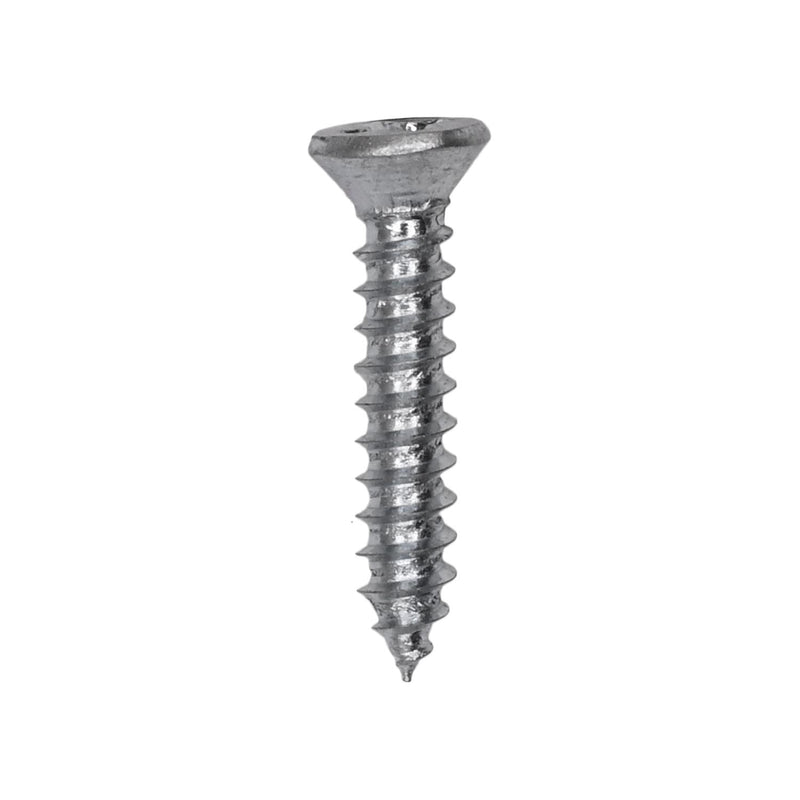 #4x5/8" Phillips Flat Head Tapping Screw, Type AB, Zinc