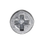 #4x5/8" Phillips Flat Head Tapping Screw, Type AB, Zinc