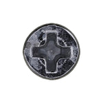 #6x5/8" Phillips Flat Head Tapping Screw, Type AB, Zinc