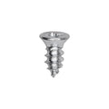 #8x3/8" Phillips Flat Head Tapping Screw, Type AB, Zinc