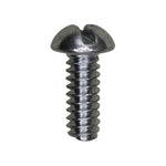 #6-32x3/8" Slotted Round Head Machine Screw, Zinc Chromate