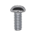 #8-32x3/8" Slotted Round Head Machine Screw, Zinc Chromate
