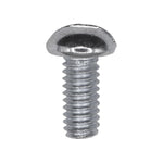 #8-32x3/8" Slotted Round Head Machine Screw, Zinc Chromate