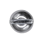 #8-32x3/8" Slotted Round Head Machine Screw, Zinc Chromate