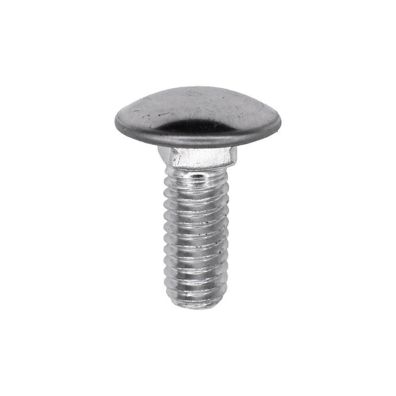 5/16"-18x7/8" Round Head Bumper Bolt, Zinc
