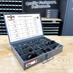Rubber Insulated Clamp Assortment - 86 PCS