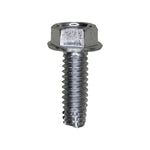 #8-32x1/2" Hex Head Washer Indented Type F Screw, Zinc Chromate