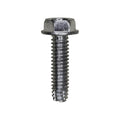 #8-32x5/8" Hex Head Washer Indented Type F Screw, Zinc Chromate