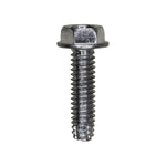 #8-32x5/8" Hex Head Washer Indented Type F Screw, Zinc Chromate