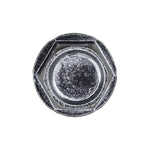 #8-32x3/4" Hex Head Washer Indented Type F Screw, Zinc Chromate