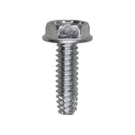 #10-24x5/8" Hex Head Washer Indented Type F Screw, Zinc Chromate