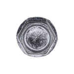 #10-24x3/4" Hex Head Washer Indented Type F Screw, Zinc Chromate