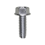 1/4"-20x3/4" Hex Head Washer Indented Type F Screw, Zinc Chromate