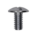 1/4"-20x1/2" Slotted Round Head License Plate Bolt, Zinc