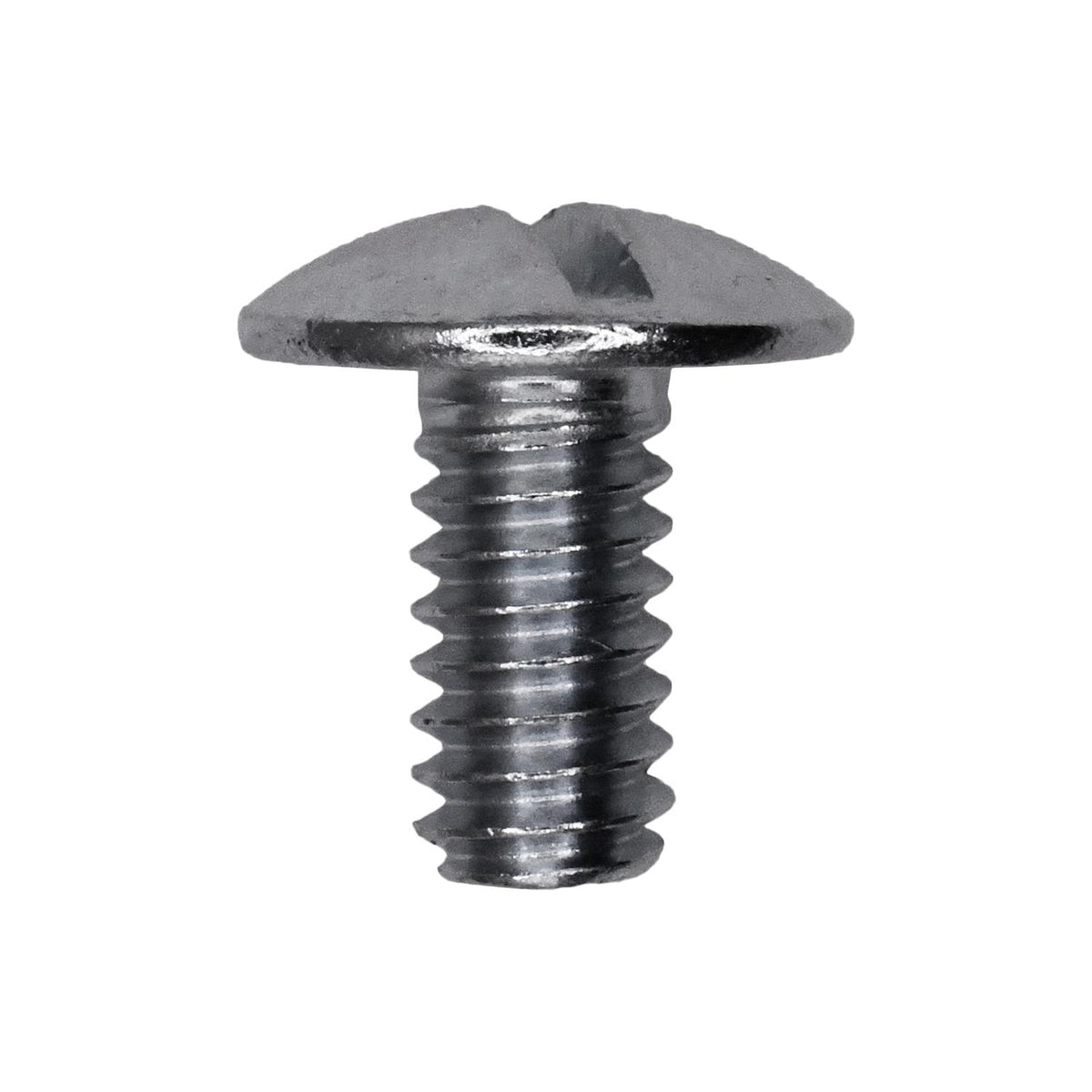1/4"-20x1/2" Slotted Round Head License Plate Bolt, Zinc