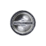 1/4"-20x1/2" Slotted Truss Head Round Washer License Plate Bolt, 1/2" Washer, Zinc