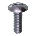 1/4"-20x3/4" Slotted Round Head License Plate Bolt, Zinc