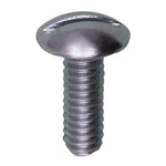 1/4"-20x3/4" Slotted Round Head License Plate Bolt, Zinc