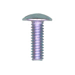 1/4"-20x3/4" Slotted Round Head License Plate Bolt, Zinc