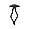 9/32"x7/8" Black Capped Trim Fasteners, 17/32" Head