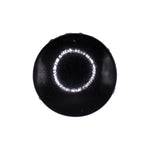9/32"x7/8" Black Capped Trim Fasteners, 17/32" Head