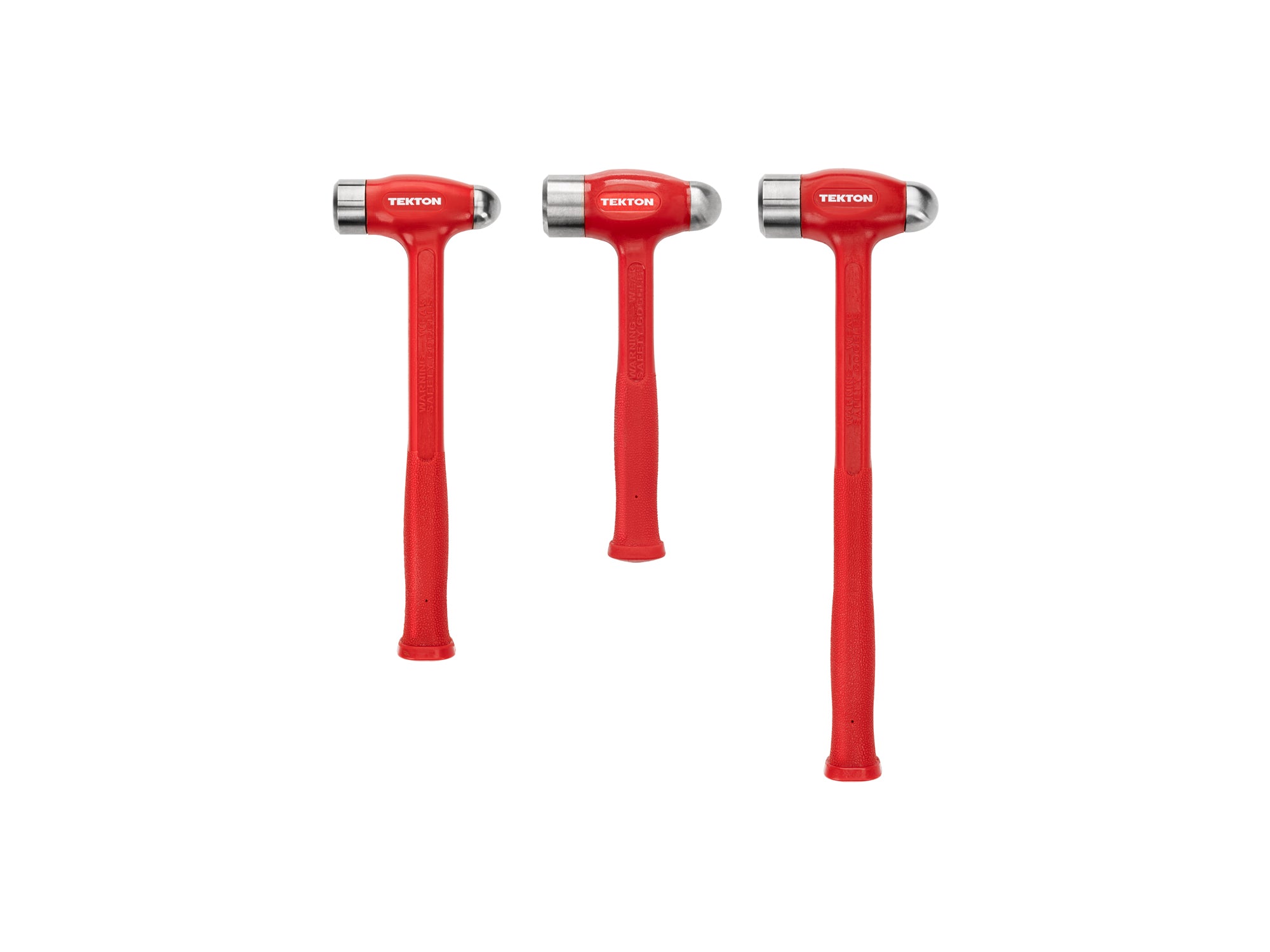 Ball Peen Dead Blow Hammer Set, 3-Piece (36, 43, 50 oz.)