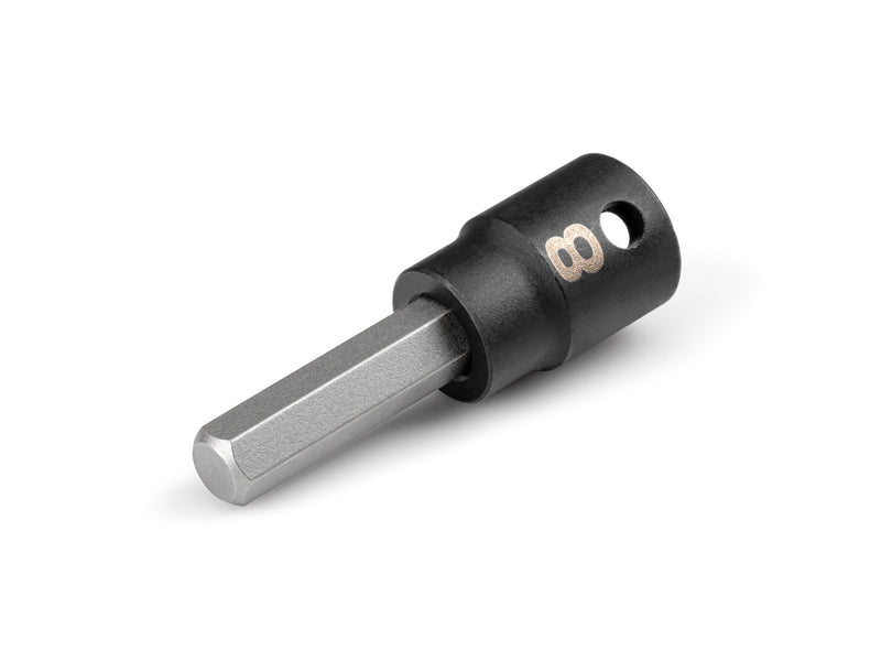3/8 Inch Drive x 8 mm Hex Impact Bit Socket